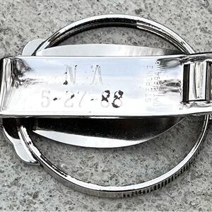 Silver Men's Vintage Money Clip